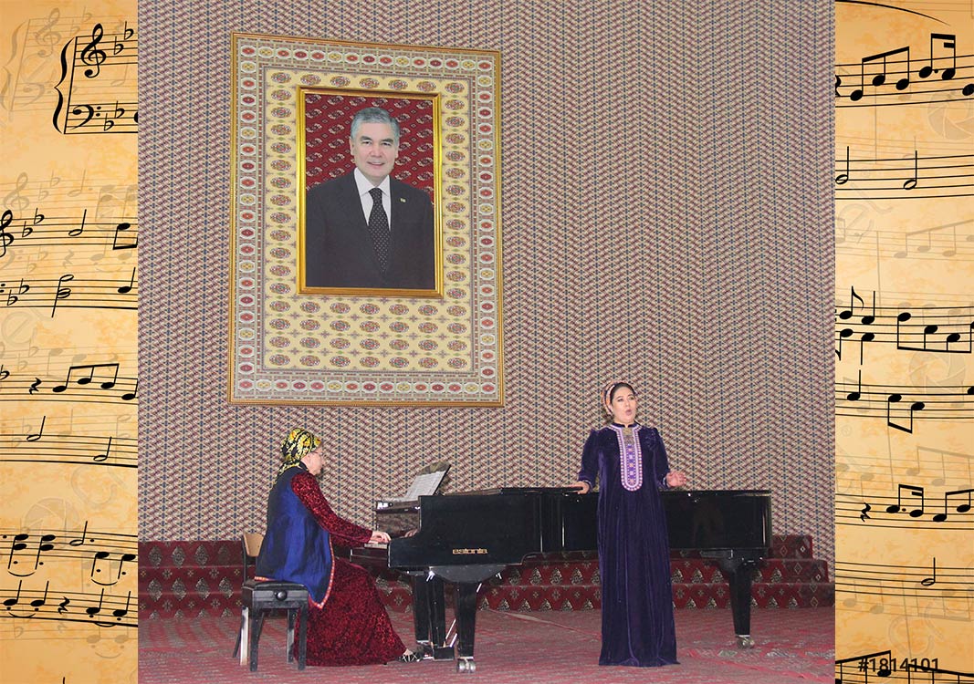 ÝAŞULYLARYŇ HALKARA GÜNI WE HALKARA SAZ GÜNÜNE BAGYŞLANYN KONSERT GEÇIRILDI