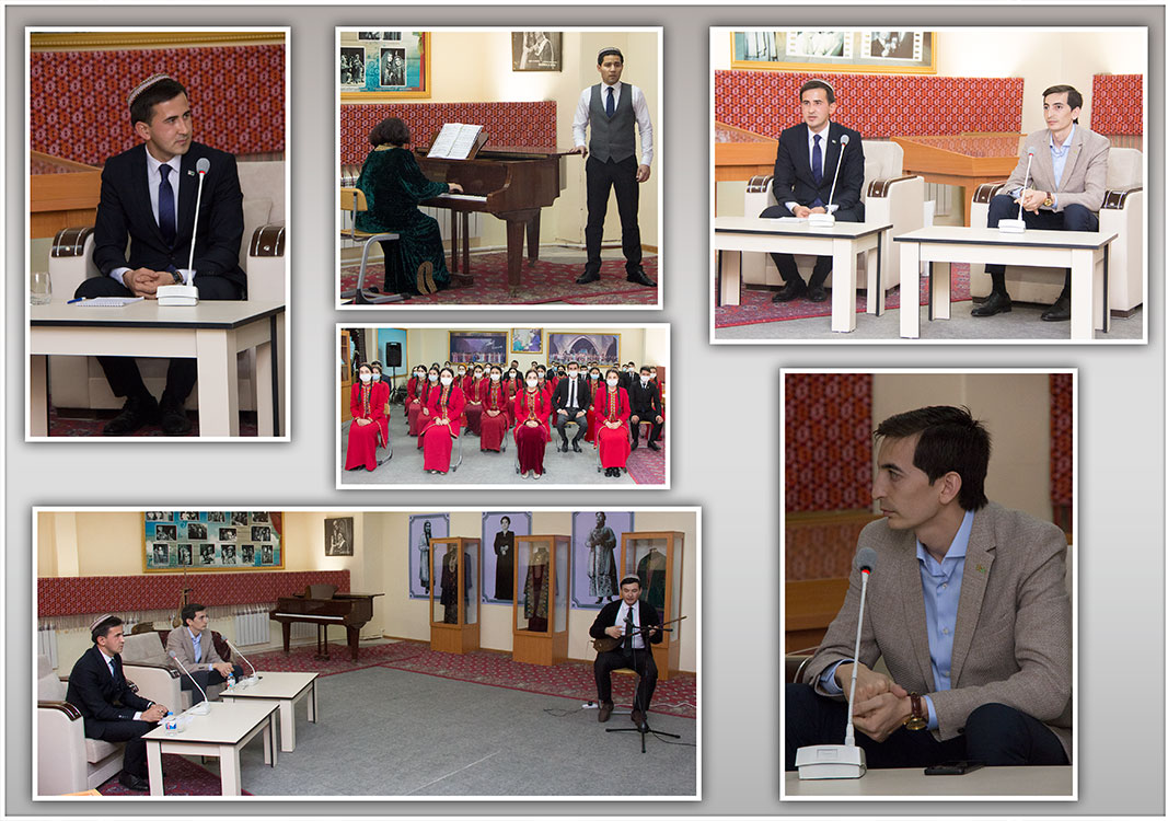 Edebiýat agşamy geçirildi