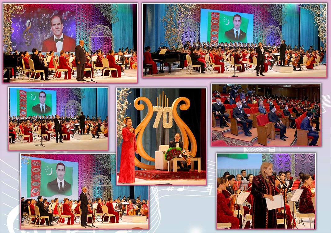 Halypa Atageldi Garýagdyýewiň  70 ýaş toýy