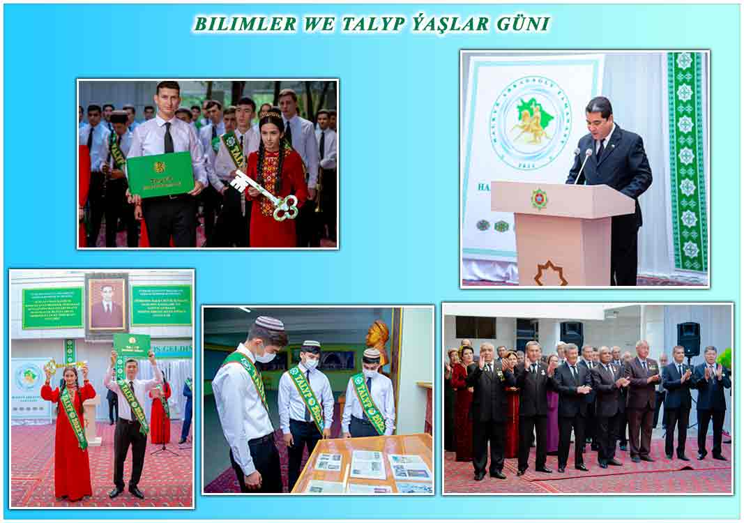 Bilimler we talyp ýaşlar güni mynasybetli dabara geçirildi