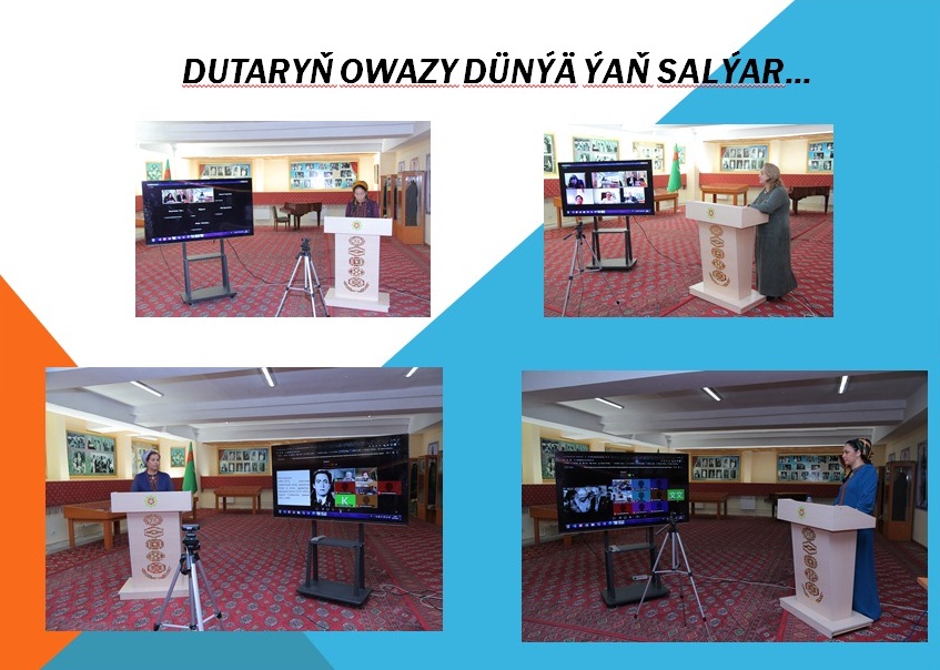 Dutaryň owazy dünýä ýaň salýar