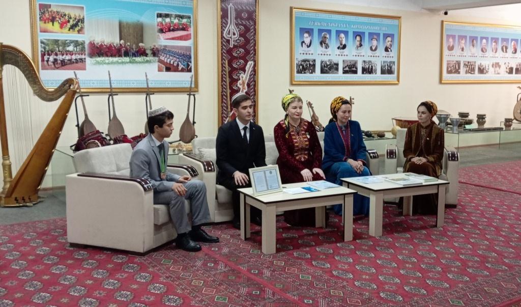 Maýa Kulyýewa adyndaky Türkmen milli konserwatoriýasynyň Halkara üstünlikleri ýazgy edildi