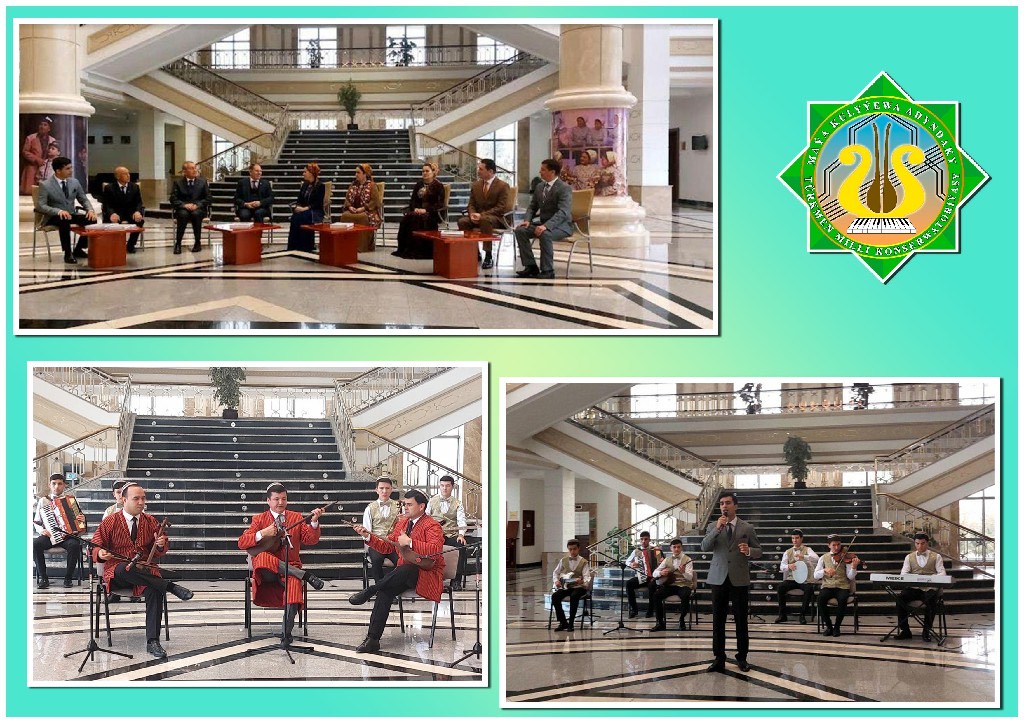 Aýdym-sazly söhbetdeşlik geçirildi