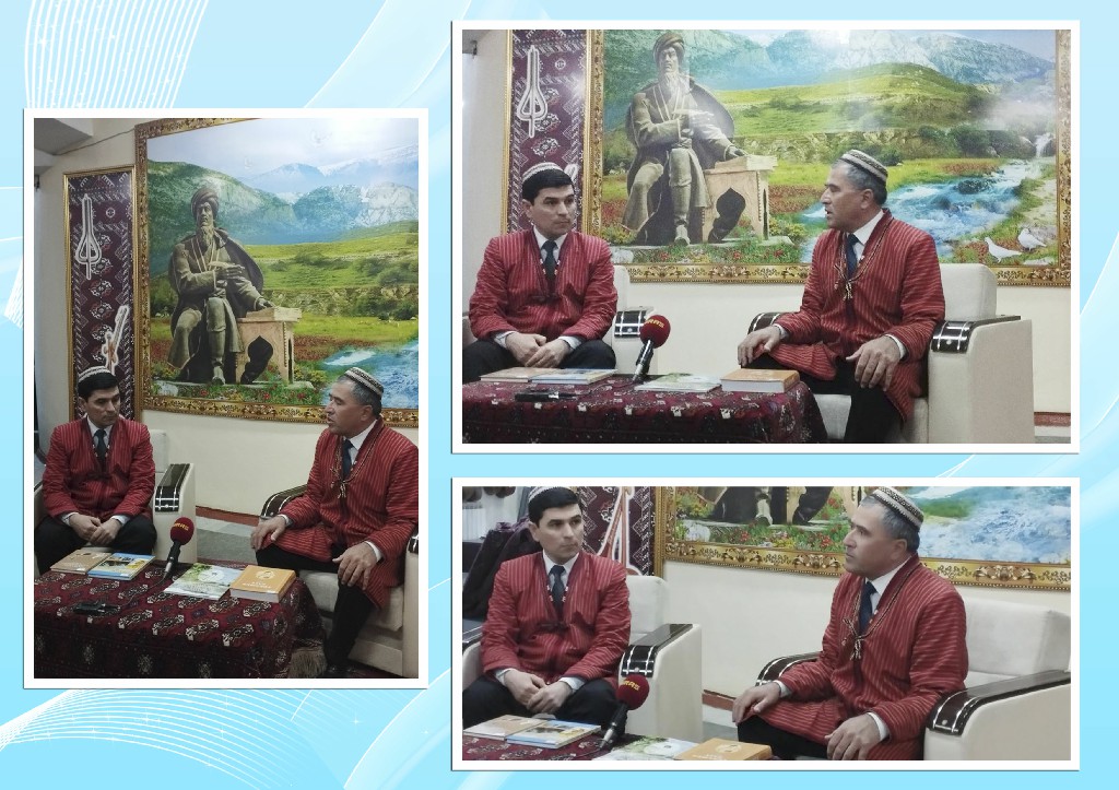 Magtymguly Pyragynyň goşgularynyň ýomut-gökleň bagşyçylyk ýolundaky ähmiýeti hakynda gepleşik ýazgy edildi