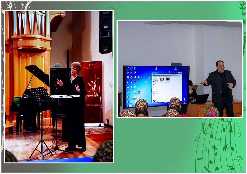 Kompozitor Igor Pinhasowyň eserleri hakynda söhbetdeşlik geçirildi