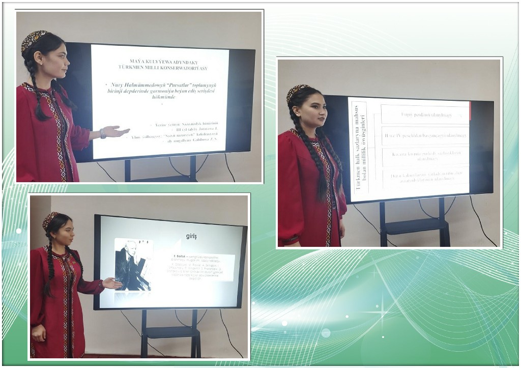 “Sazyň nazaryýeti” kafedrasynyň dersleri boýunça bäsleşik geçirildi