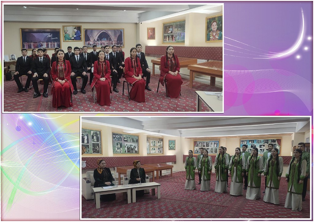 “Magtymguly Pyragy we türkmen milli aýdym-saz sungaty” atly döredijilik duşuşygy geçirildi