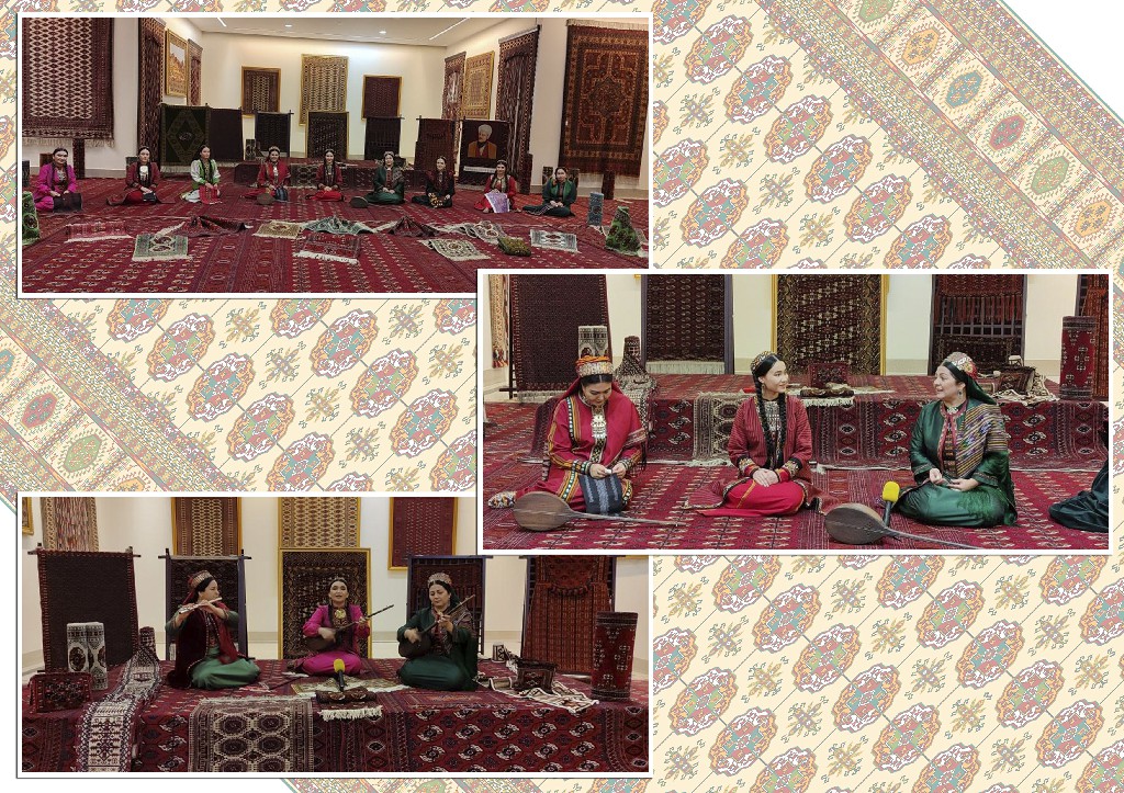 “Dünýä ýüzi meňzär duzsuz tagama, söz içinde gelin-gyz hem bolmasa”