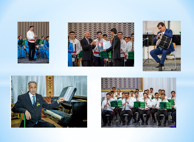 Ussat halypa Berdinýaz Rejepmedowyň ýubileý konsertini konseratoriýanyň sazandalary bezedi