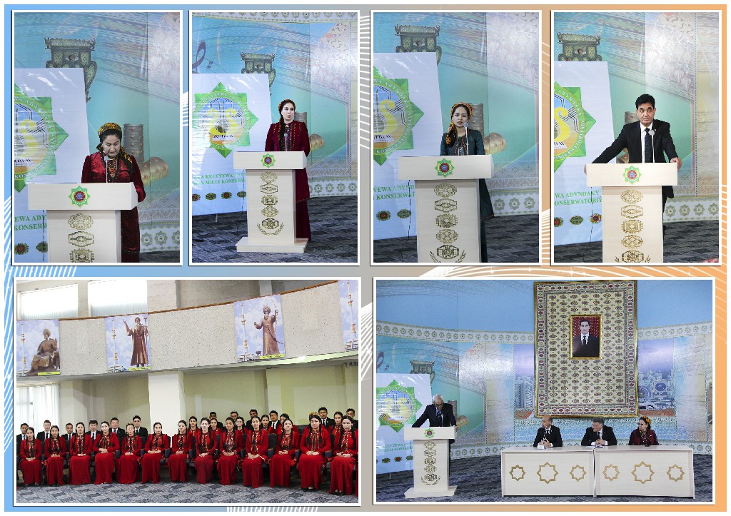 Scientific and methodological conference at the Maya Kulieva Turkmen national conservatory