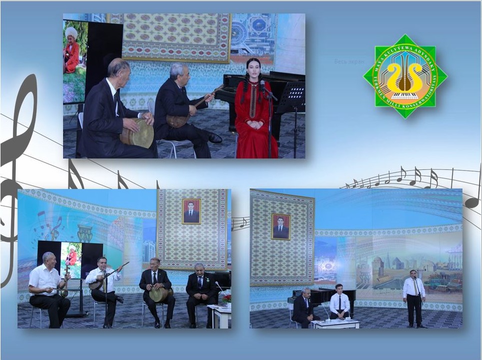 Türkmenistanyň at gazanan artisti Orazgeldi Seýitgeldiýew bilen döredijilik duşuşygy geçirildi