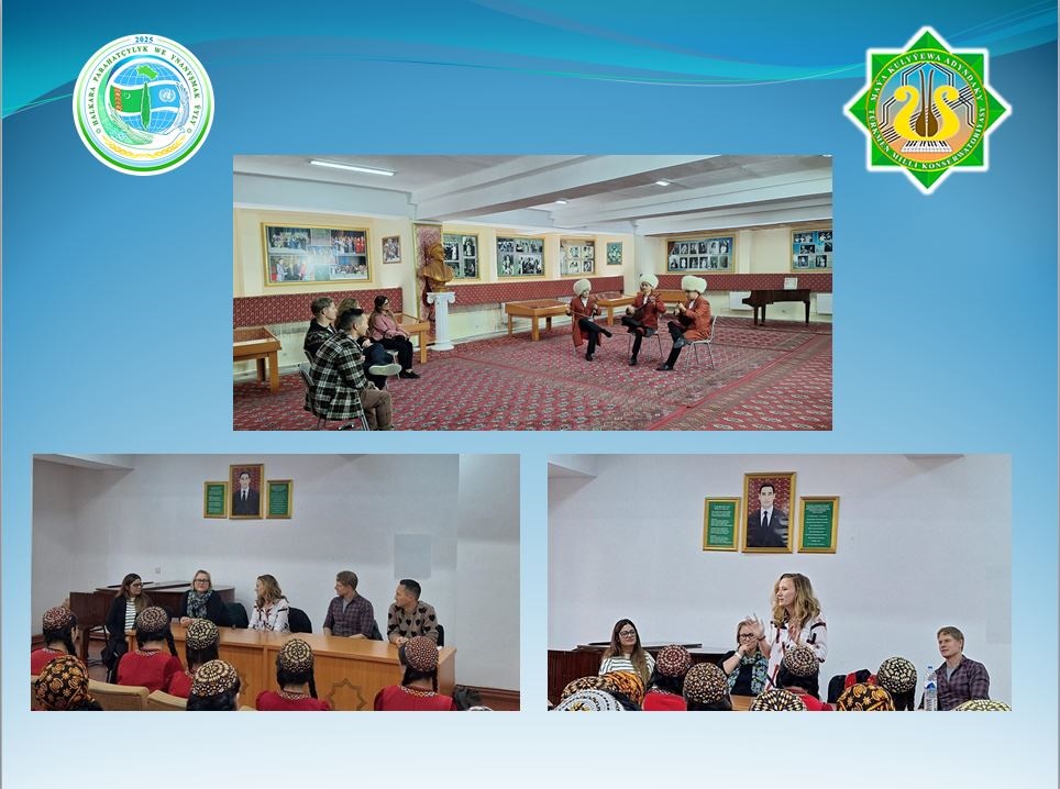 “Brodweý” aýdym-saz maksatnamasynyň çäklerinde konsertler, ussatlyk sapaklary geçirilýär.