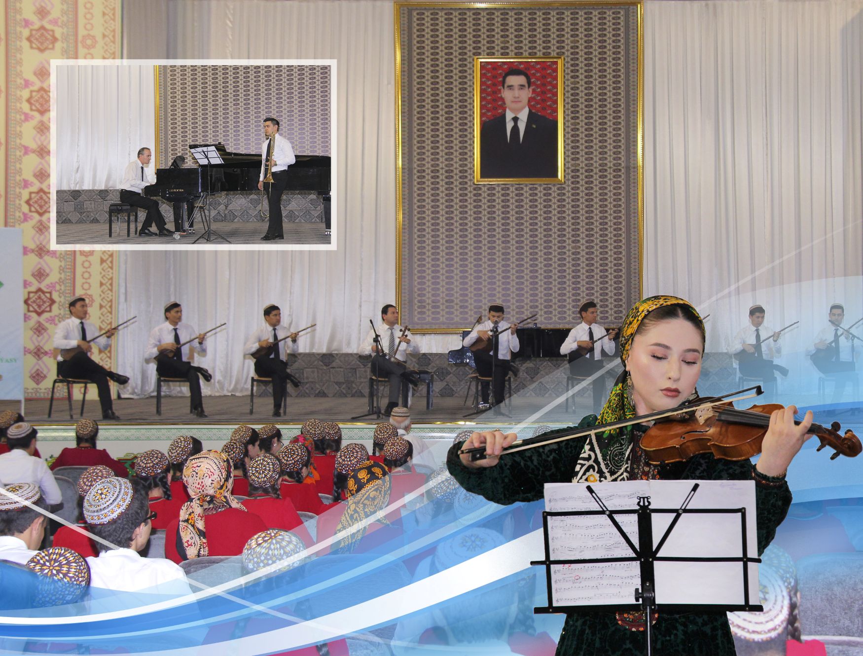 Nusgawy eserler ýaňlandy