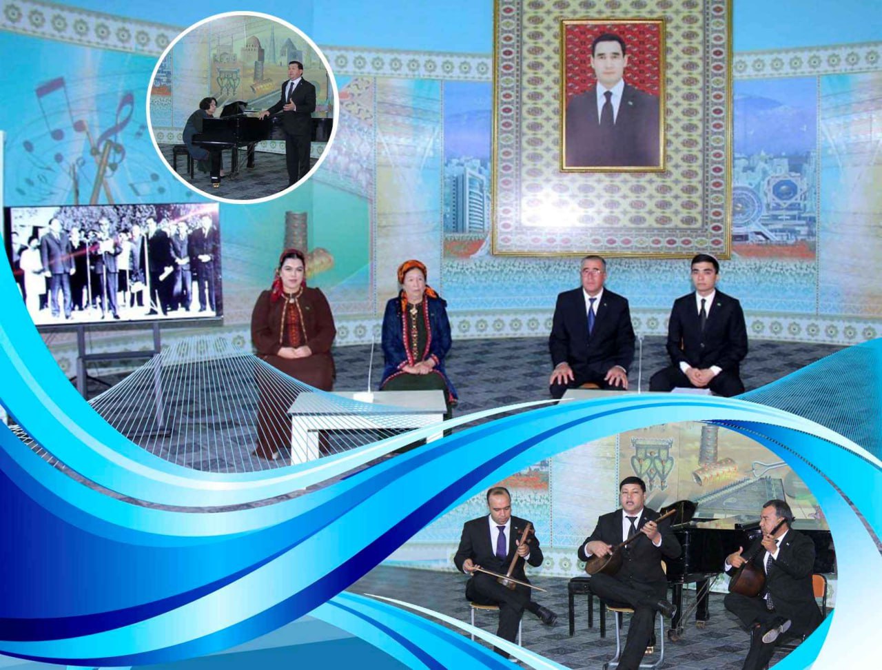 TÜRKMENISTANYŇ HALK ŞAHYRY GARA SEÝITLIÝEWIŇ DOGLAN GÜNINIŇ 110 ÝYLLYGY MYNASYBETLI ÝATLAMA KONSERTI