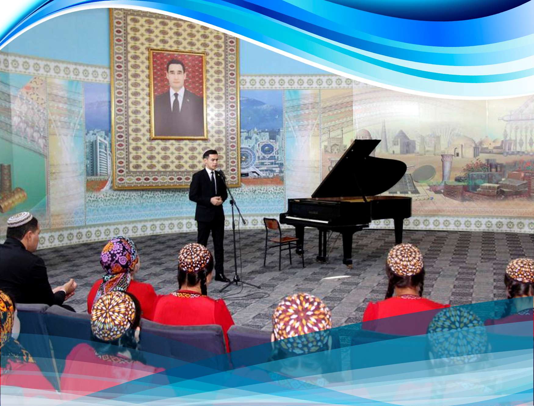 “Söýýän güýz paslyny, sarylygyny” atly çeper okaýyş bäsleşigi